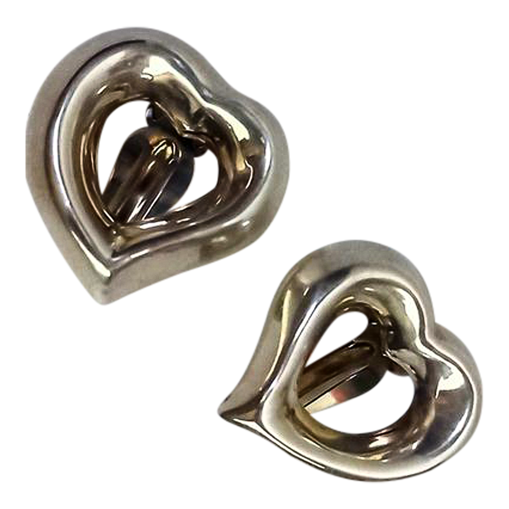Pendientes en forma de corazón