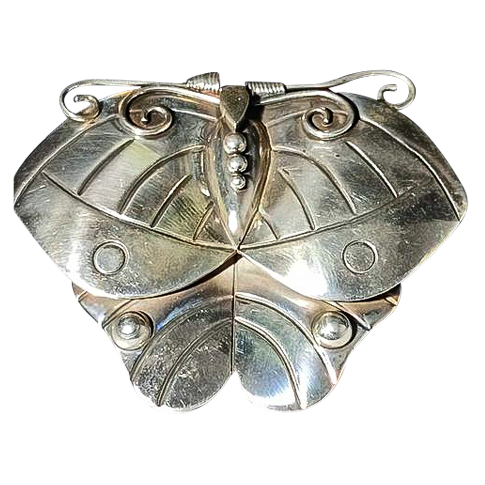 Broche de mariposa