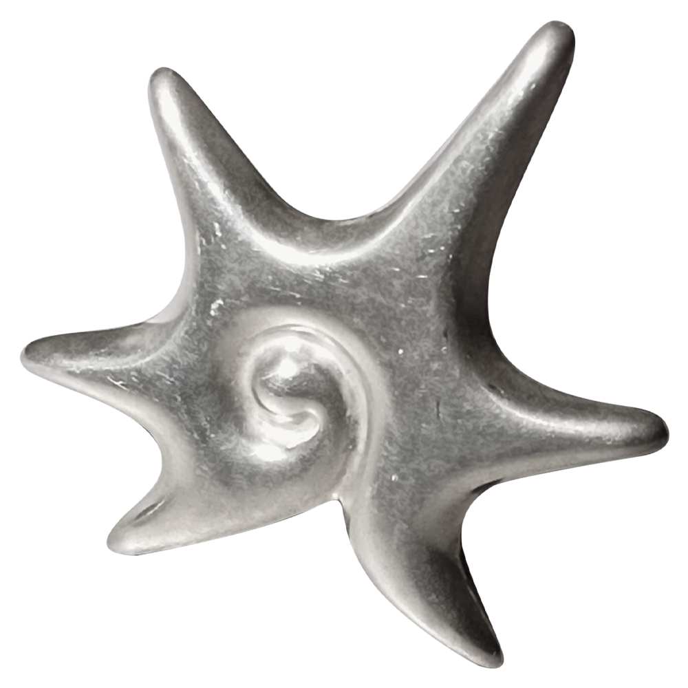 Broche con forma de caracola