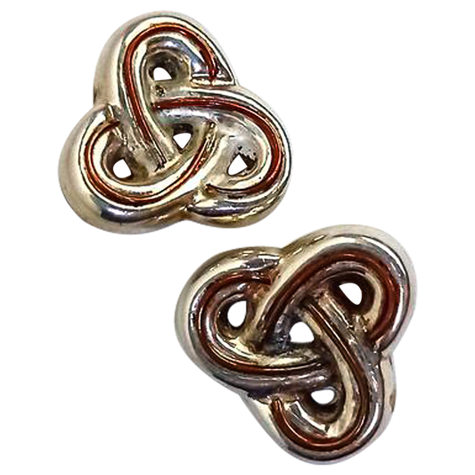 Pendientes de triqueta de cobre