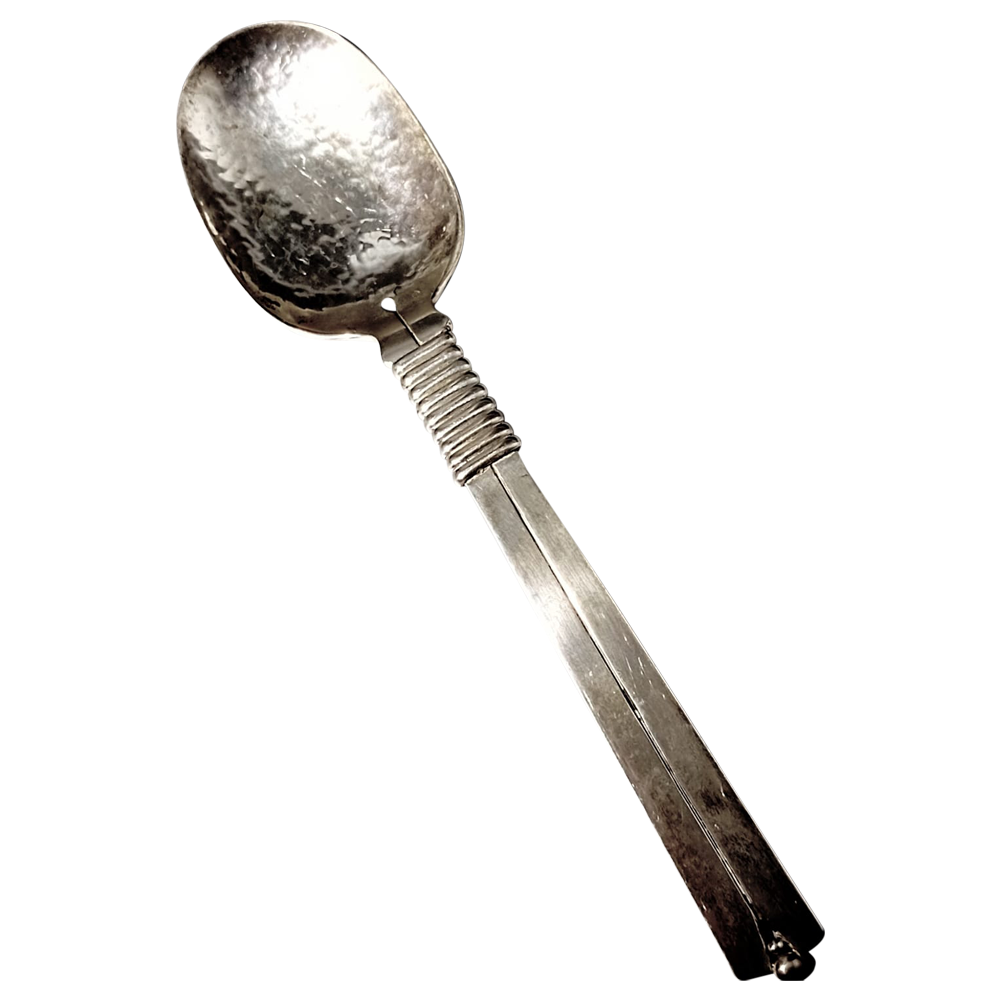 Cuchara de mesa texturizada 2