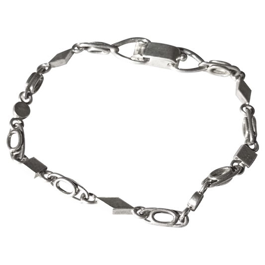 Linked Rhombus Bracelet