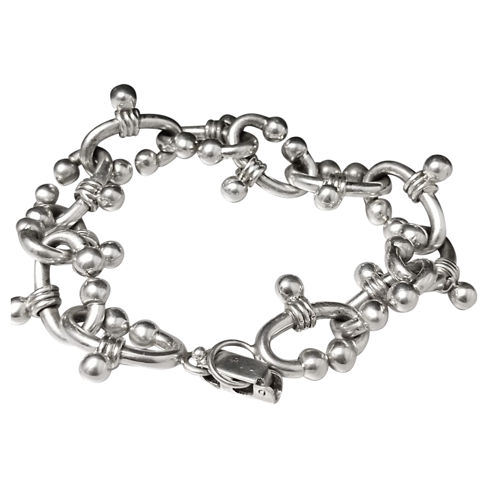 Linked Pearl Bracelet