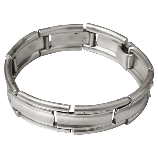 Linked Rectangular Bracelet