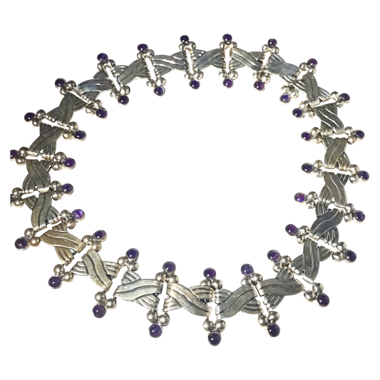Collar de amatista