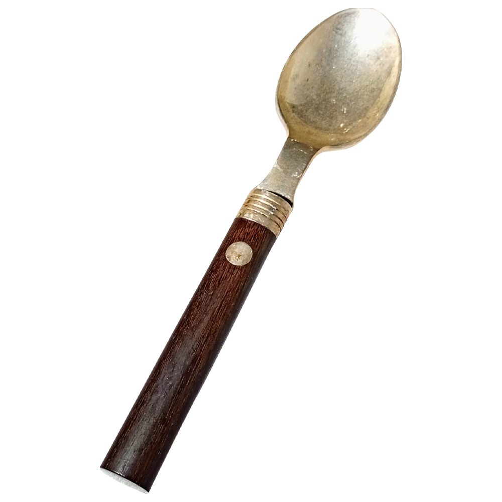 Cuchara con mango de madera 3