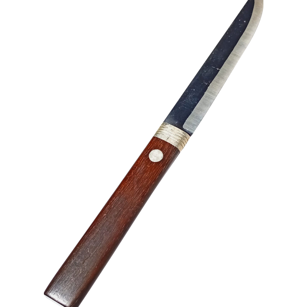 Cuchillo con mango de madera 10