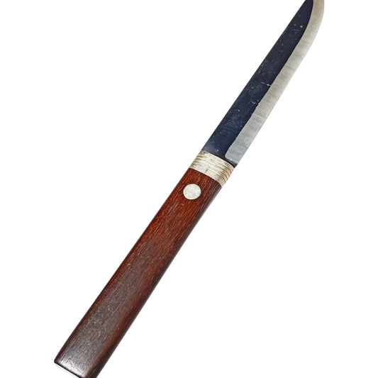 Cuchillo con mango de madera 10