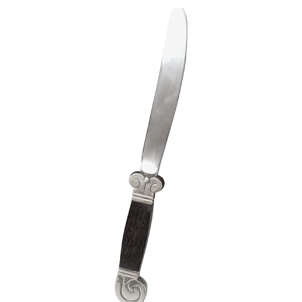 Cuchillo con mango de madera 9