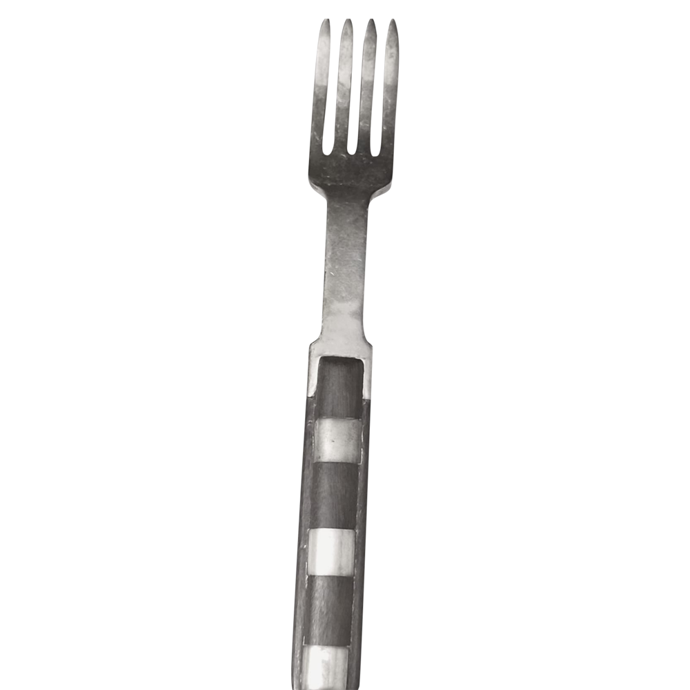Tenedor con mango de madera 1