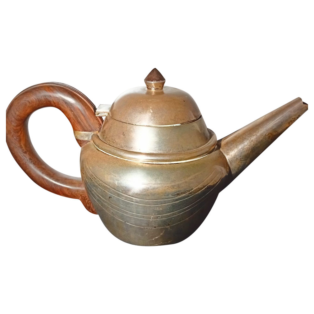 Hervidor con mango de madera 3