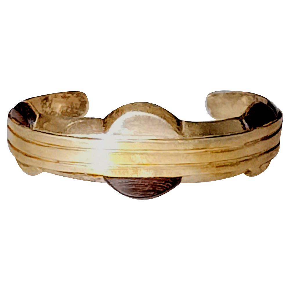 Pulsera con acento de madera