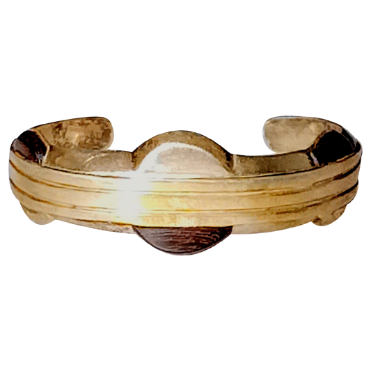 Pulsera con acento de madera